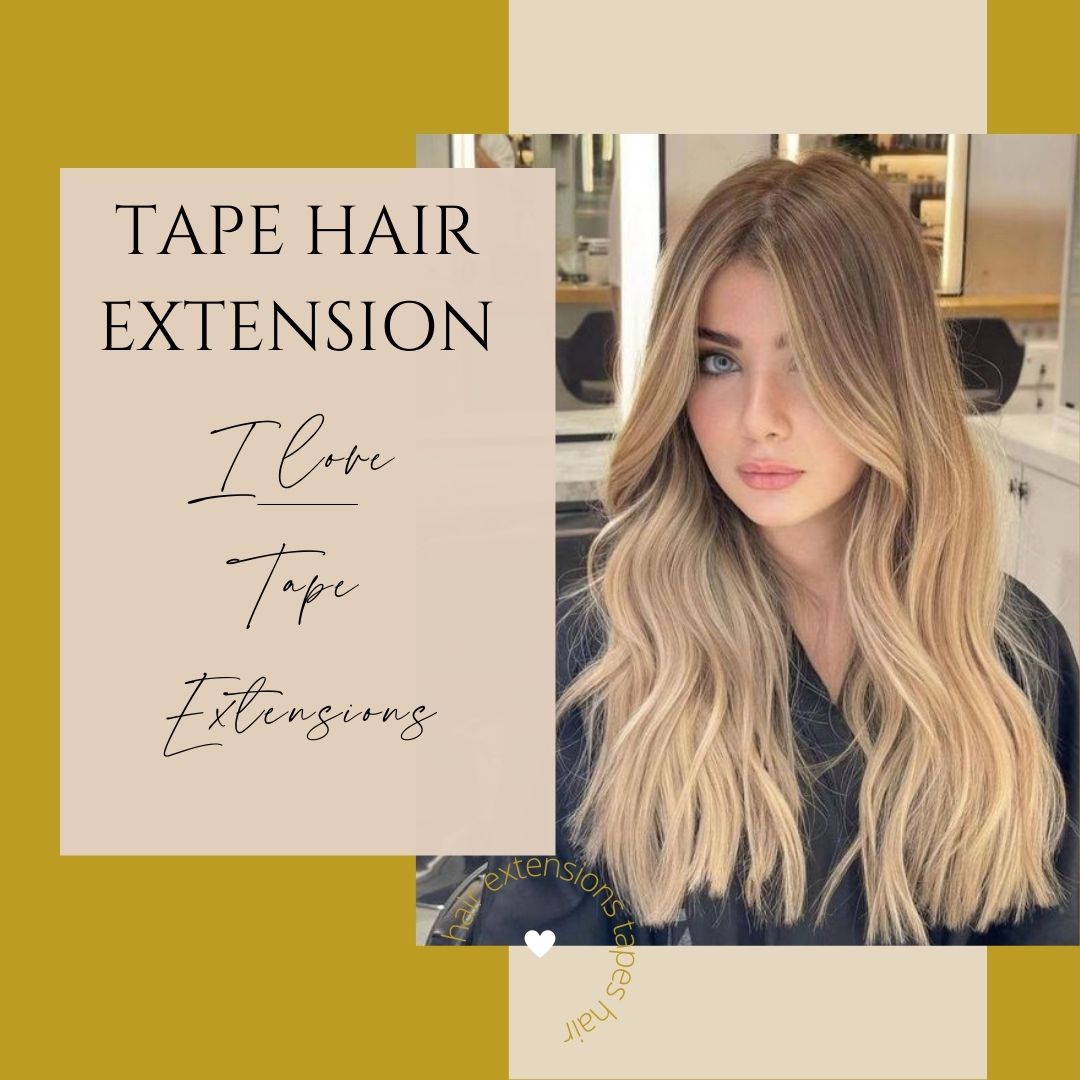 Tape Hair Extensions Deluxe Signature Range